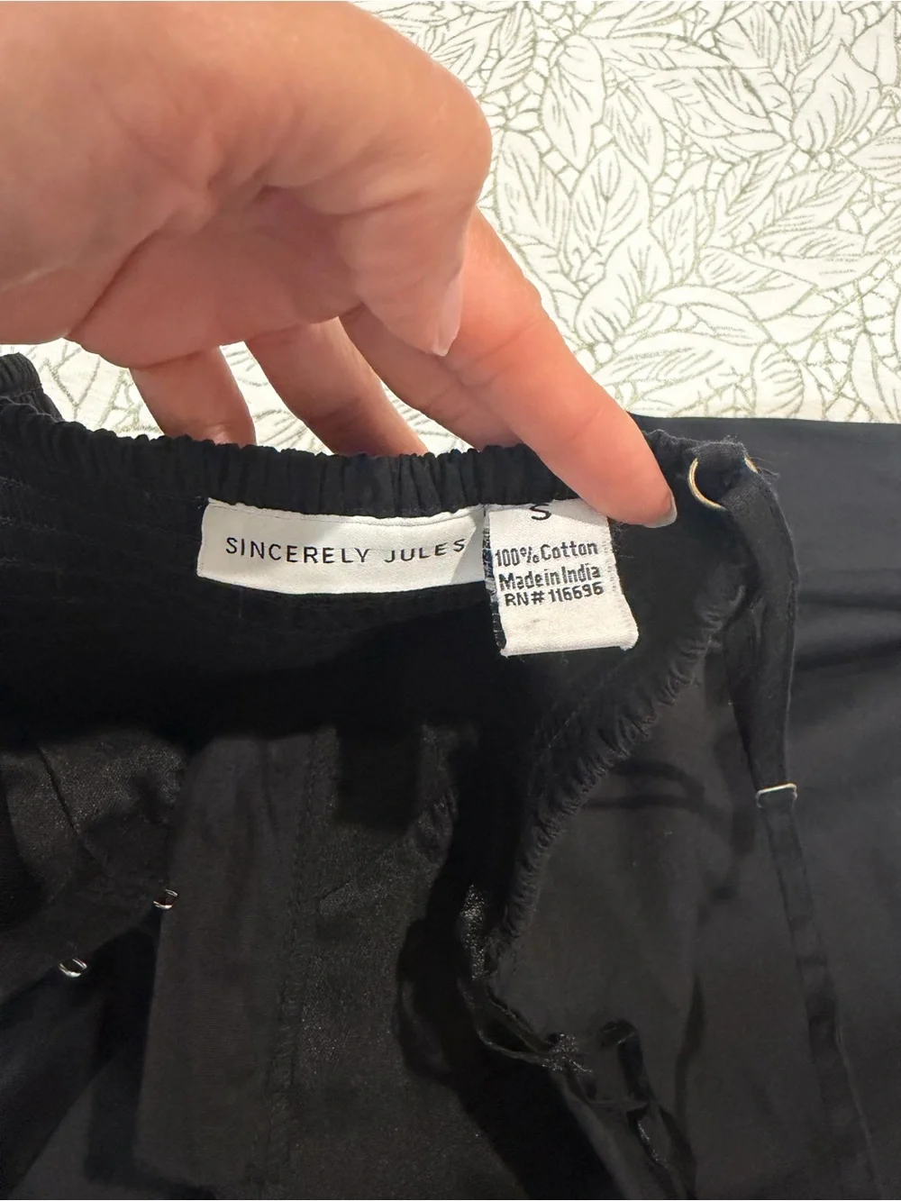 Sincerely Jules Black Midi Dress with Front Buttons - Picture 8 of 9